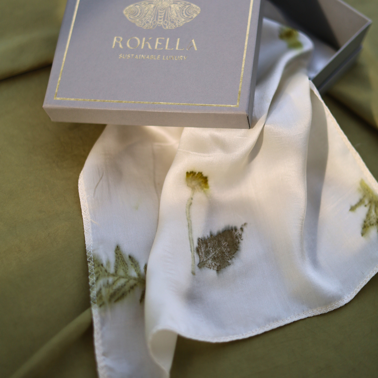 Forget Me Not Pocket Square