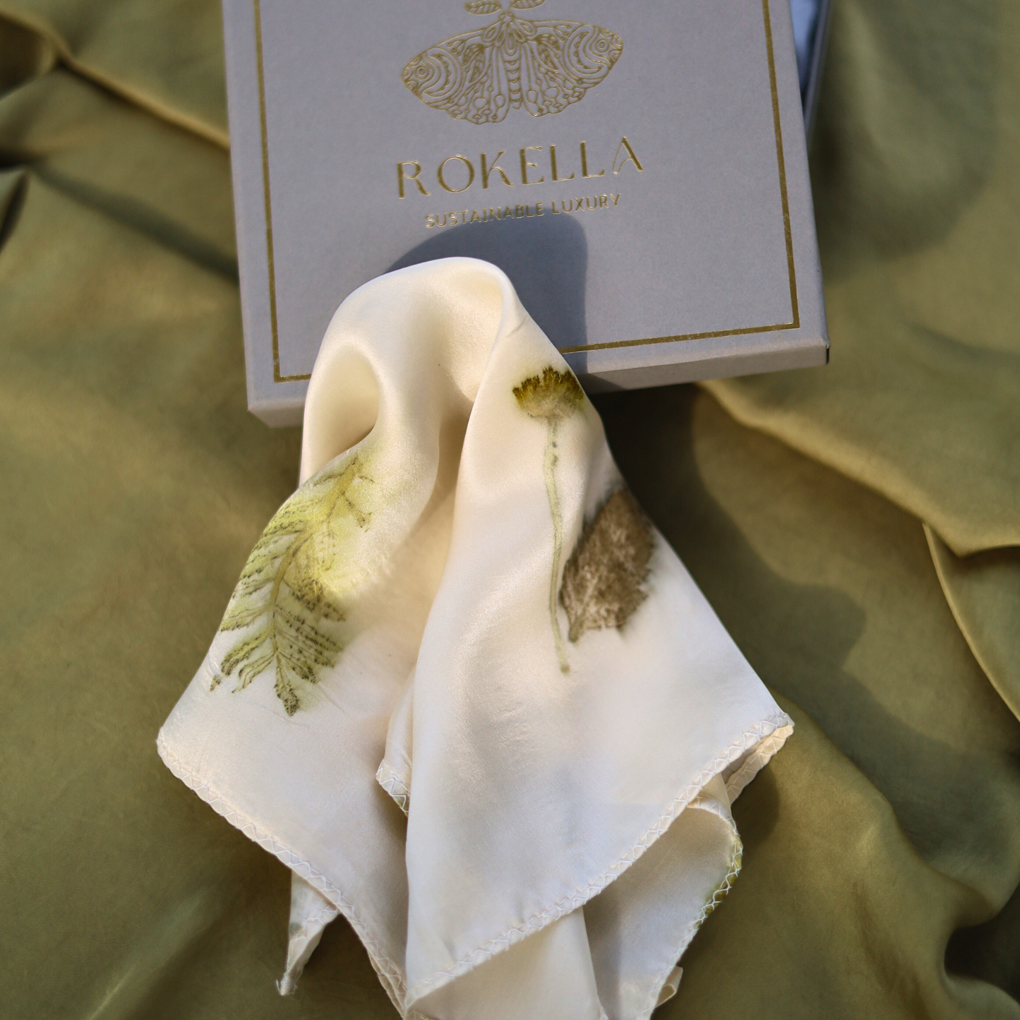 Forget Me Not Pocket Square