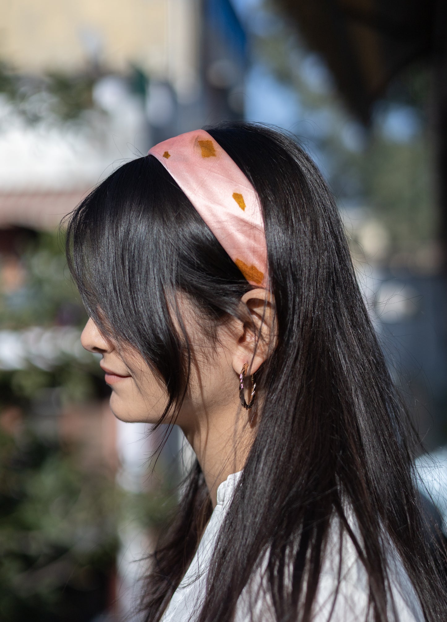 Pink Terrazzo Scarf