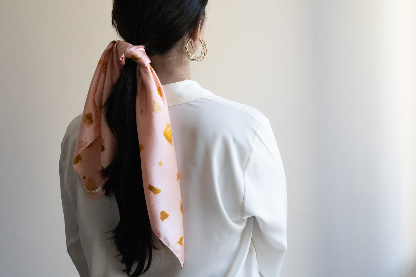 Pink Terrazzo Scarf