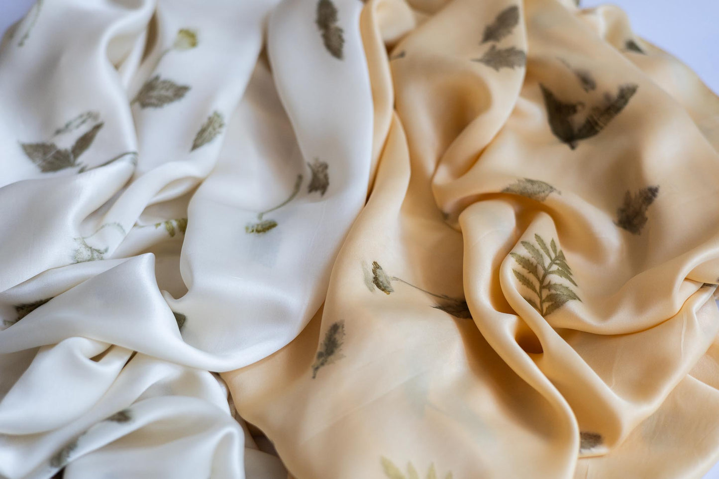 Forget Me Not Large Silk scarf