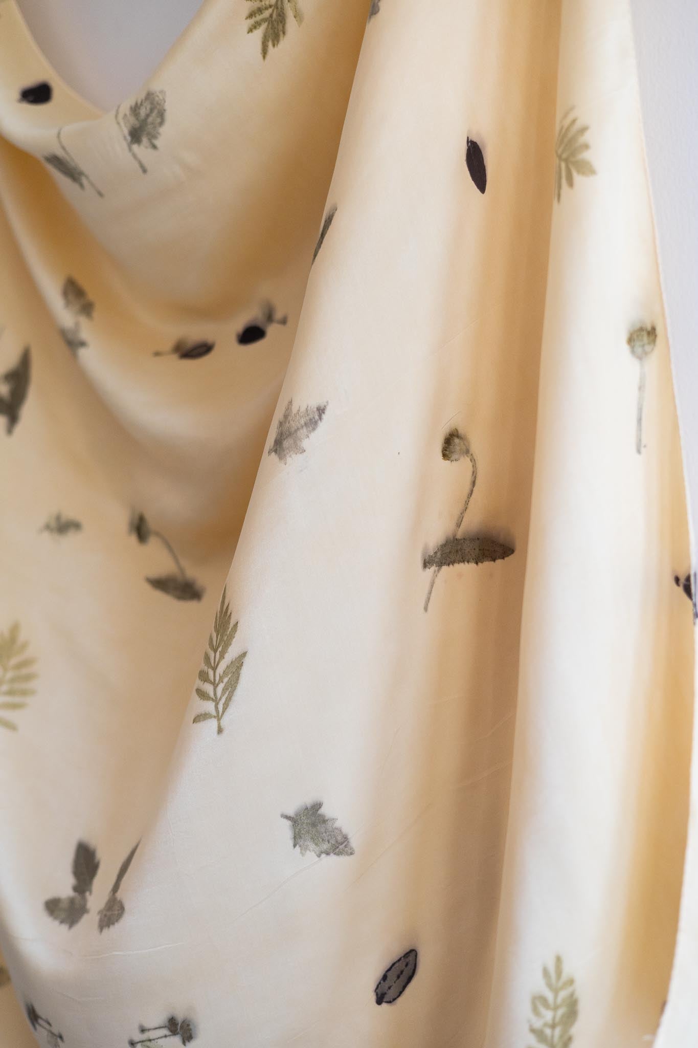 Forget Me Not Large Silk scarf