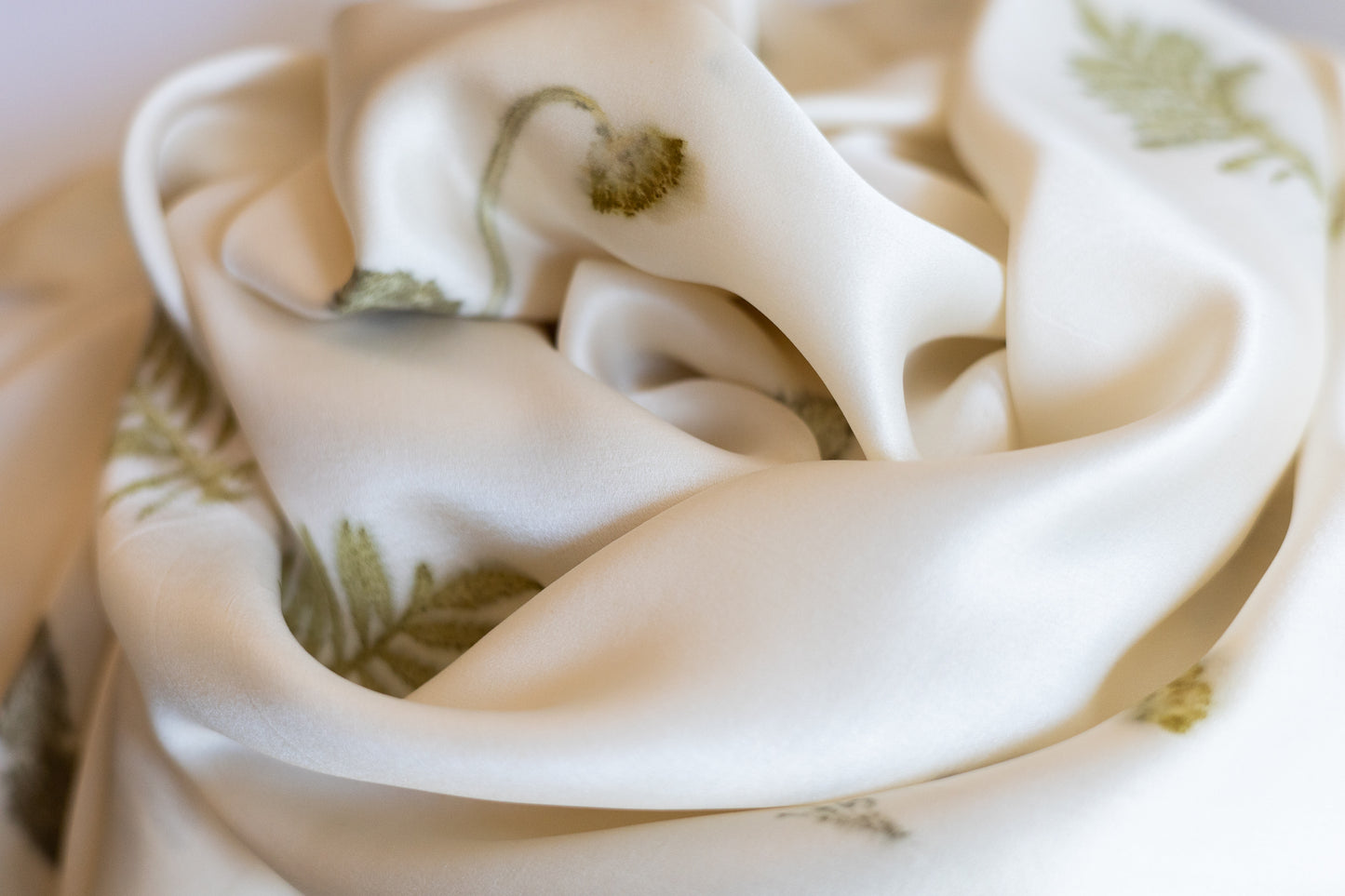 Forget Me Not Large Silk scarf
