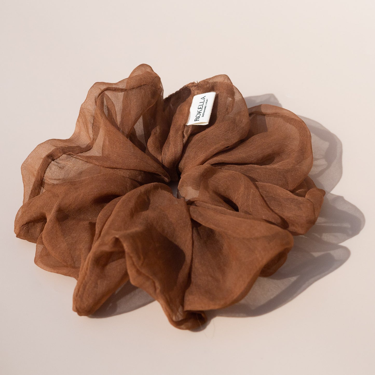 Autumn Umber Statement Scrunchie