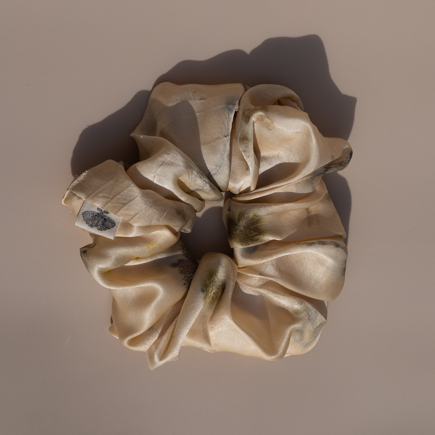 Floral Dreams Yellow Sand Scrunchie